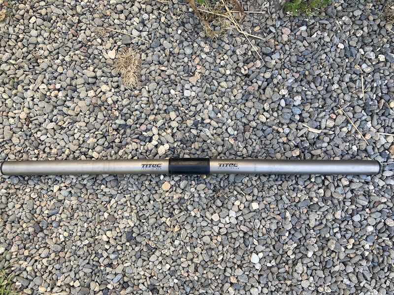 Titec titanium handle bar 25.4 clamp For Sale