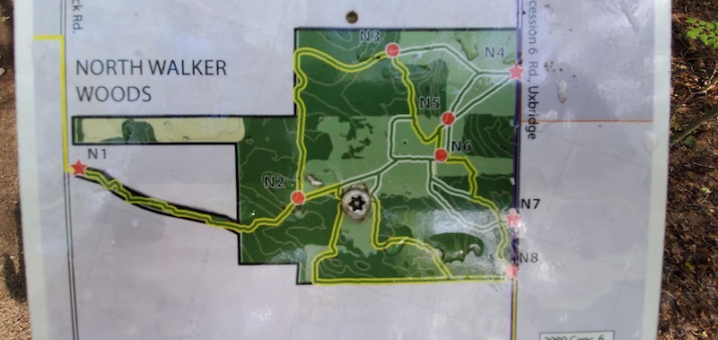 North Walkers Woods, Uxbridge Mountain Biking Trails | Trailforks