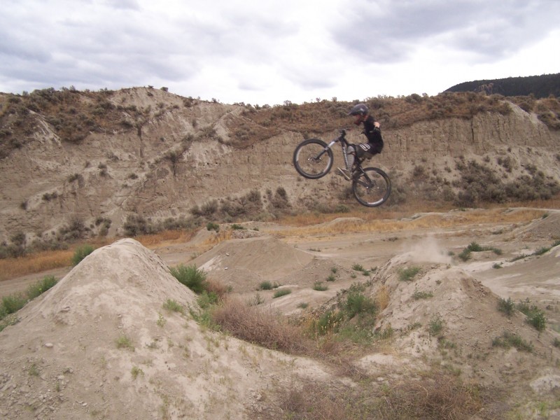 no hander over second jump in NWD line at the Ranch.