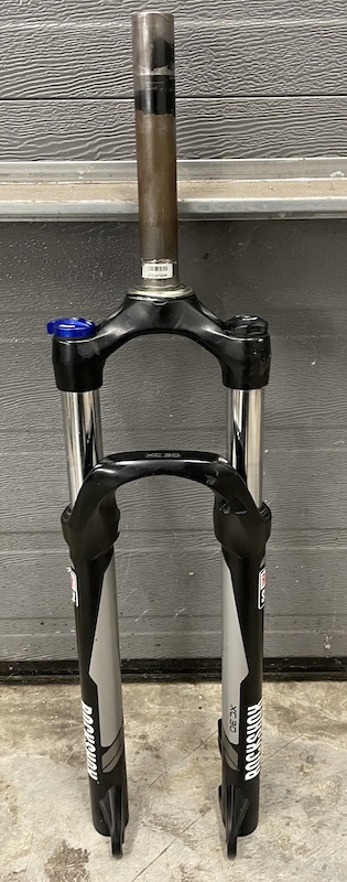 Rockshox Xc30 Silver Tk 100mm Bicycle Rockshox Xc30 Silver Tk