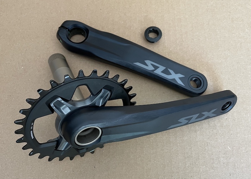 Shimano SLX M7100 170mm crankset NO RING NEW For Sale