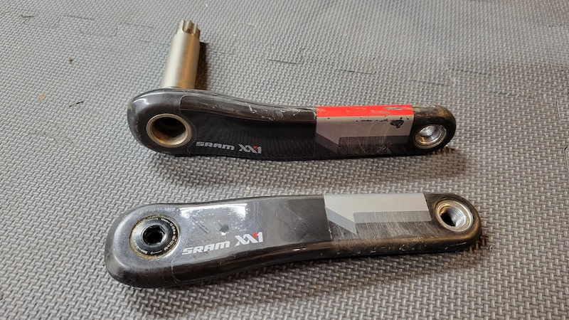 SRAM XX1 GXP Carbon Crankset 170mm arms For Sale