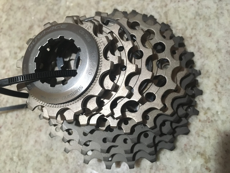 Shimano 12-25 cassette Dura ace 10 speed For Sale