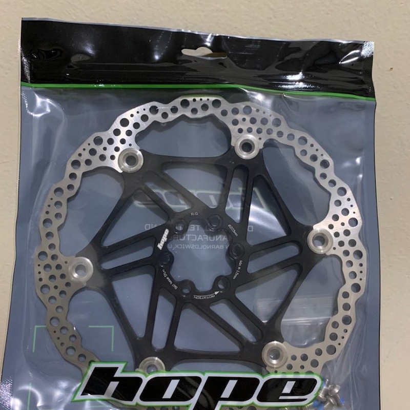 hope 220mm rotor adapter