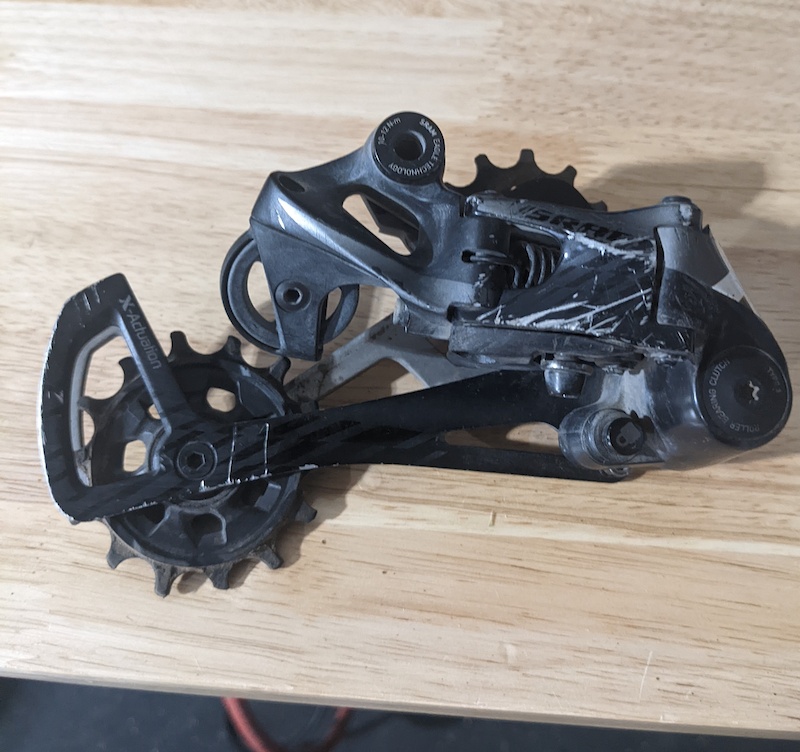 2019 SRAM XO1 Derailleur/Shifter with PNW LOAM Lever For Sale