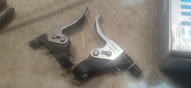 vintage shimano brake levers