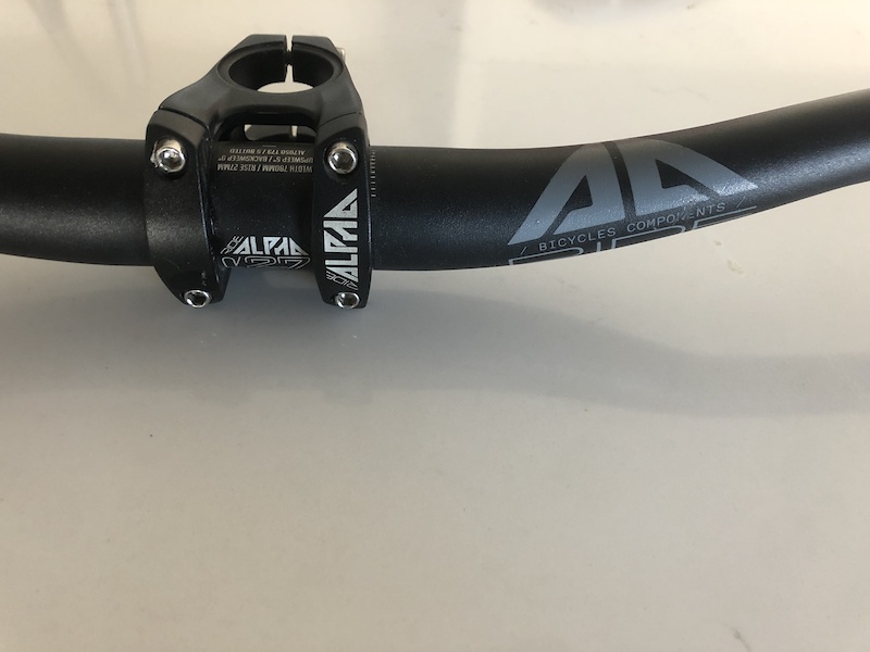 2020 Ride Alpha bars and stem+PNW grips For Sale