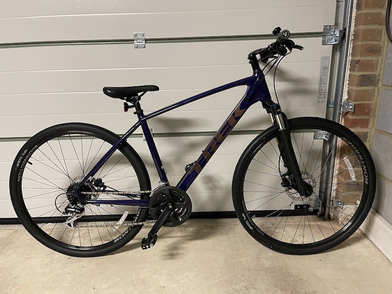 trek dual sport 2 women's purple