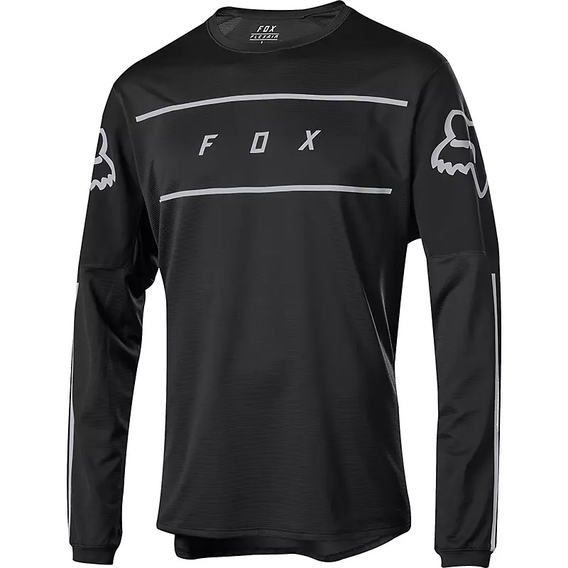 NEW Fox Racing Flexair Fine Line Jersey - Black Large For Sale