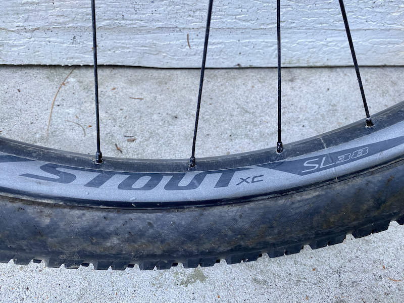 2017 Specialized Stout XC SL38 wheelset w 3