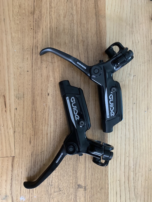 sram guide t brake lever adjustment