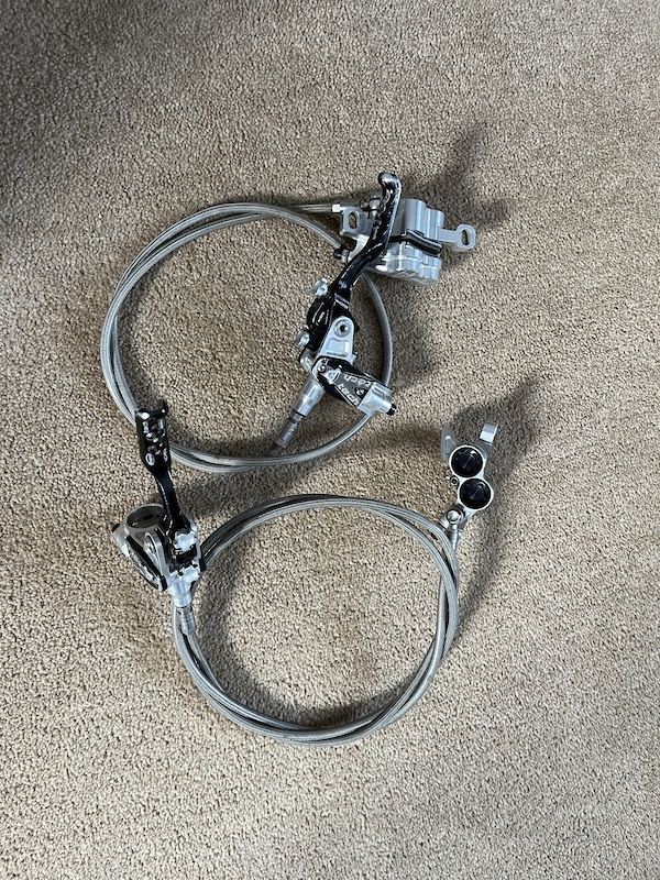 2013 Hope Tech M4 brakes F & R For Sale