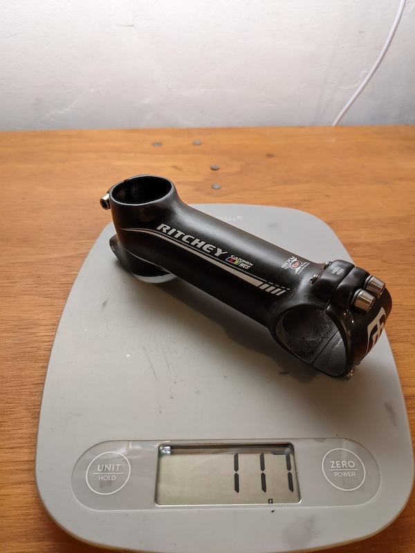 Potence Ritchey WCS Ahead - 25,4mm / 28,6mm / 120mm, Neuve (NOS), Fabrication Italie