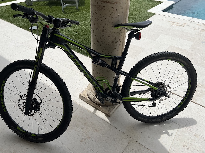 CANNONDALE 「キャノンデール」 HABIT3 LEFTY CARBON 2016年モデル マウンテンバイク ITXGUI3AI3UG 2016 Cannondale Lefty Habit 3 Carbon, full sus $1800 obo For Sale