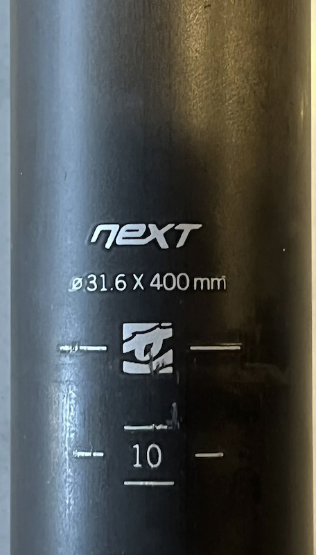 Reggisella In Carbonio RaceFace Next SL 31,6x400mm Nero – Componente Bici MTB - Foto 3