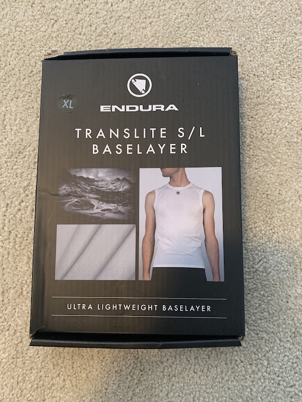 Sous-Vêtement ENDURA TRANSLITE II Manches Courtes Blanc
