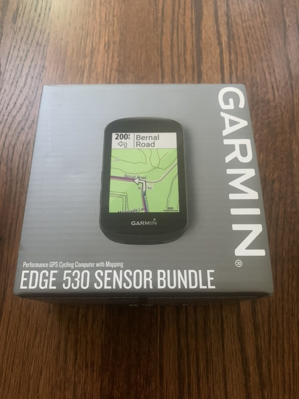 2021 Garmin Edge 530 Sensor Bundle with Extras For Sale