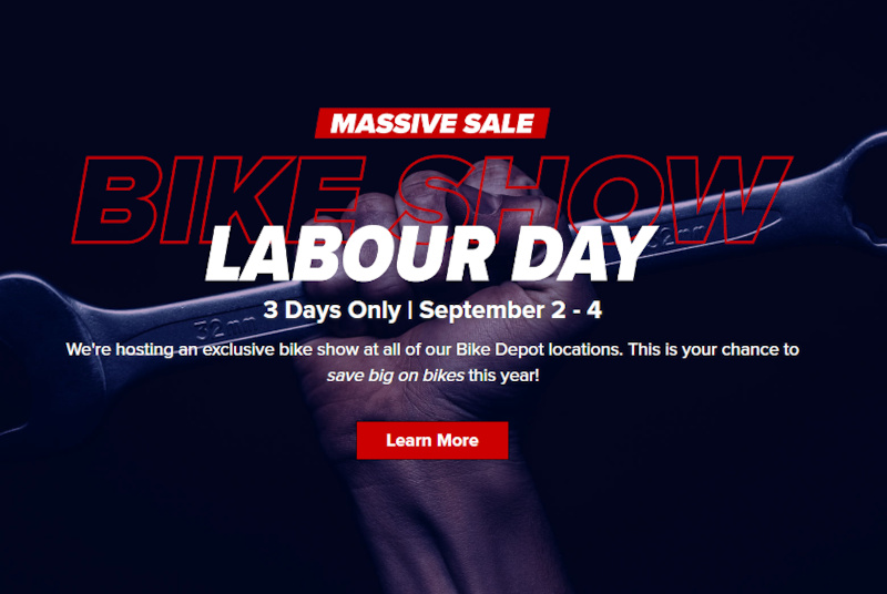 Bike Depot Labour day MASSIVE SALE For Sale