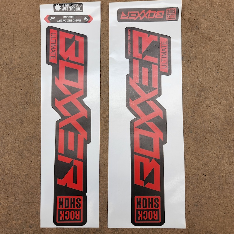 2020 Red Boxxer Decals new For Sale