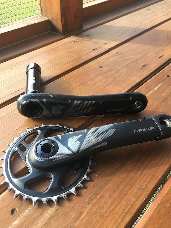 2021 Sram GX Carbon Crankset Boost Dub - $200 For Sale