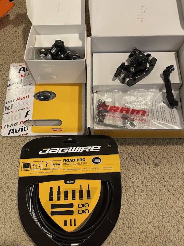 SRAM BB7 Road SL Mechanical Disc Brake Caliper (CPS) - incl. Adapter