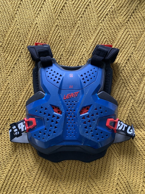Leatt 3.5 Royal Navy Chest Protector For Sale