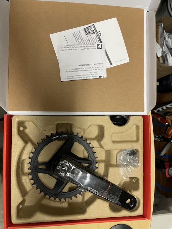 Pédalier SRAM Rival Axs 12v capteur puissance - Équipements vélos