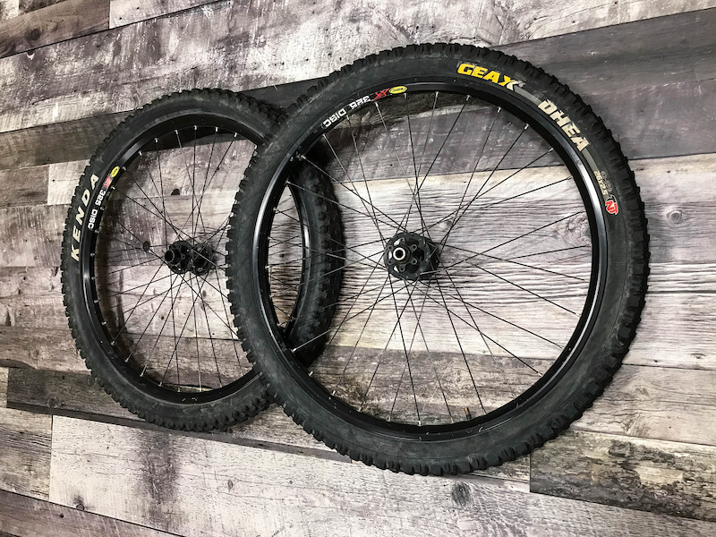 WTB/Mavic 325 150X12 rear / 20mm front For Sale