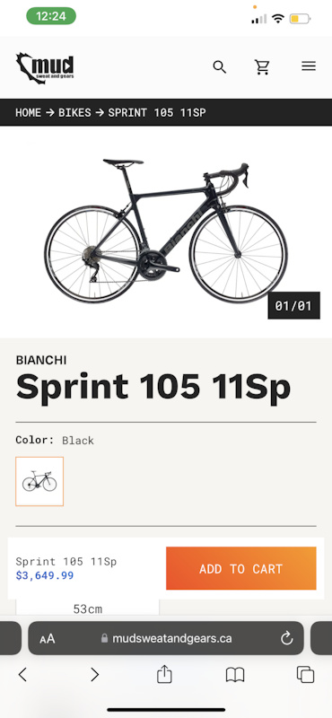 Bianchi sprint for online sale