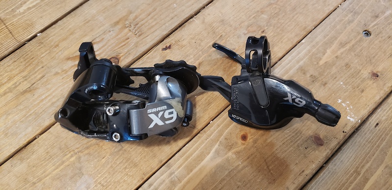 sram x9 shifter 10 speed