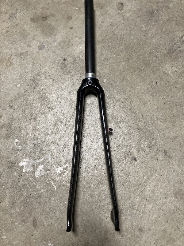 Carbon disk fork straight steer For Sale