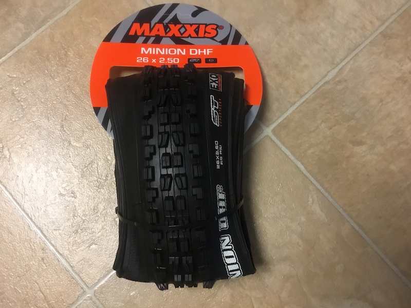 maxxis minion dhf 27.5 2.6 exo 