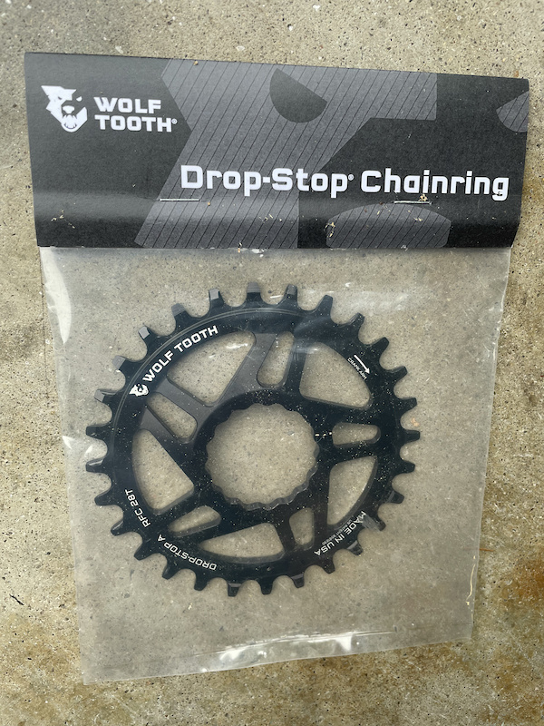 RaceFace Cinch Direct Mount Wolf Tooth Drop-Stop Chainring - 28T ...