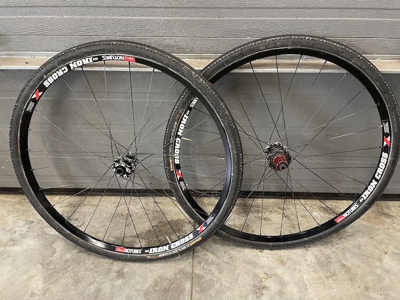 2997 Stans NoTubes Iron Cross ZTR Wheelset 700c For Sale