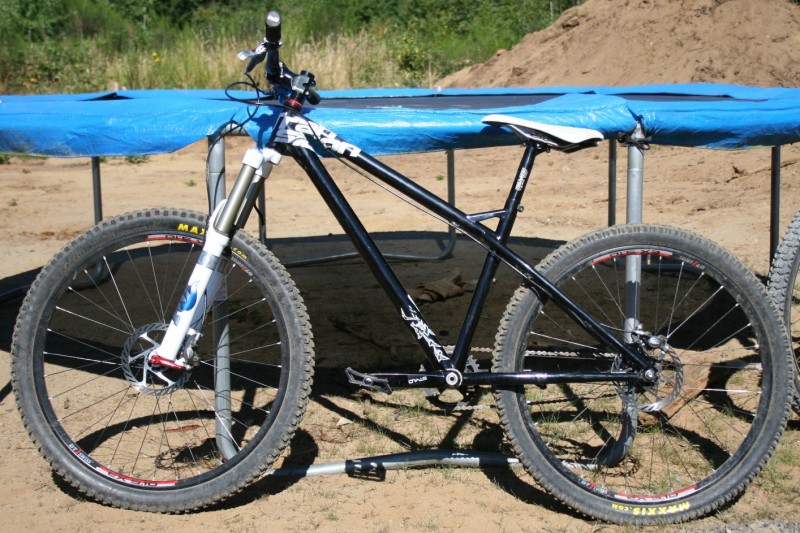 Transition AM hardtail in a single speed set up.