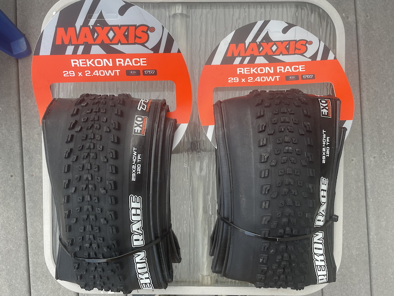 2022 Maxxis Rekon Race 29x2.4WT EXO TR 1 pair For Sale