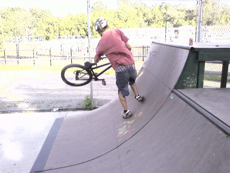 failed atemped at a 180 tail whip