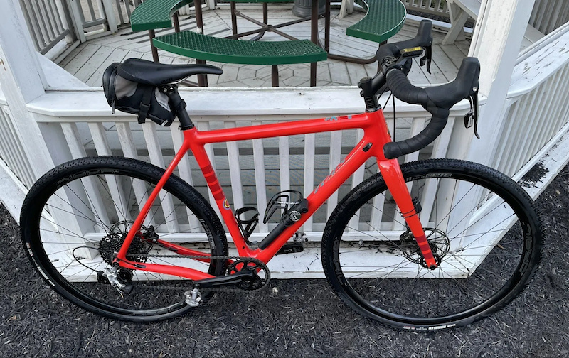 IBIS Hakka MX Carbon Gravel 55cm Sram Rival Red Color For Sale