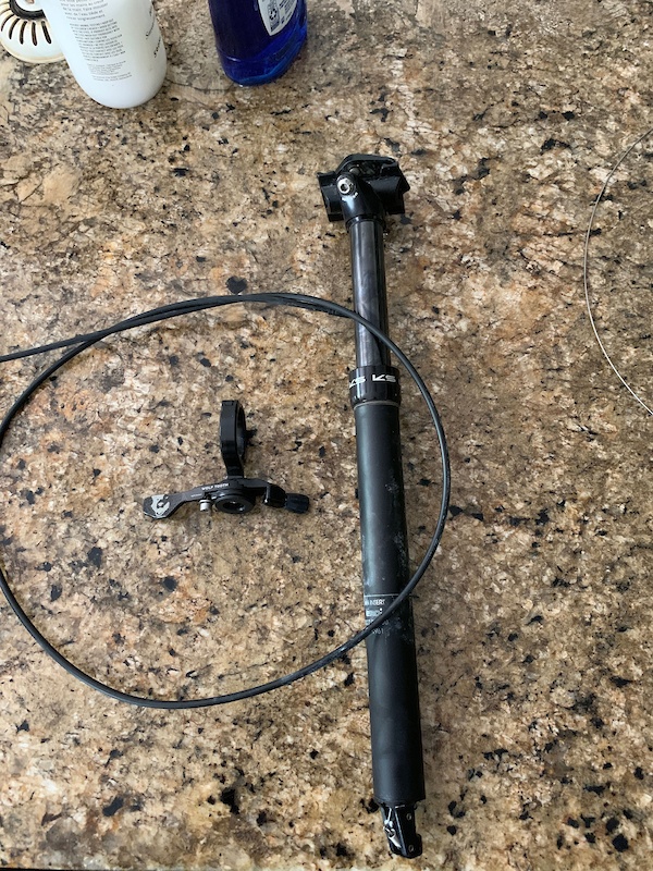 2021 KS Dropper Post 27.2mm With Wolf Tooth Lever For Sale