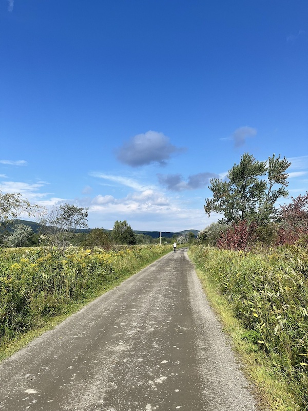 Upper Coos Recreational Rail Trail Mountain Biking Trail Colebrook, NH