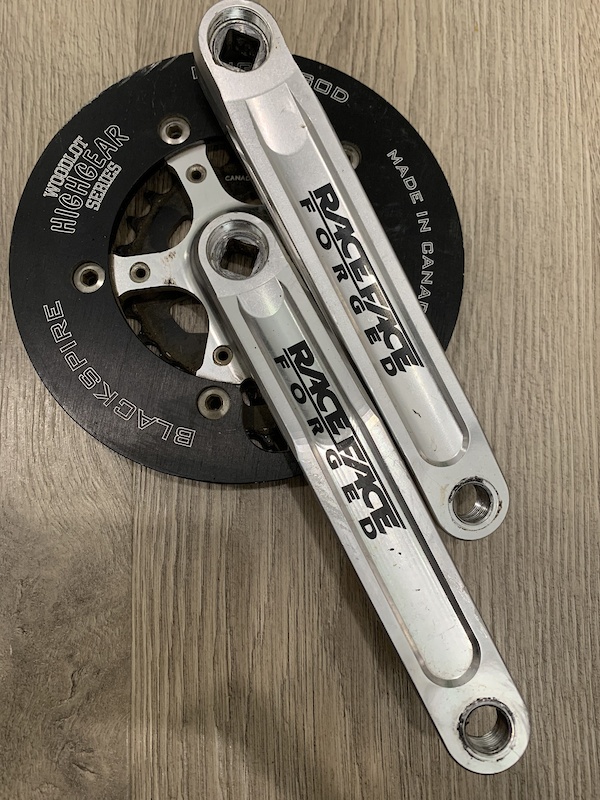 Raceface crank arms / Blackspire ring god For Sale