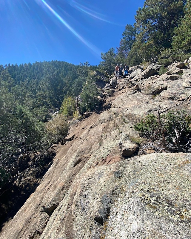 Ore Chute Mountain Biking Trail Black Hawk, Colorado