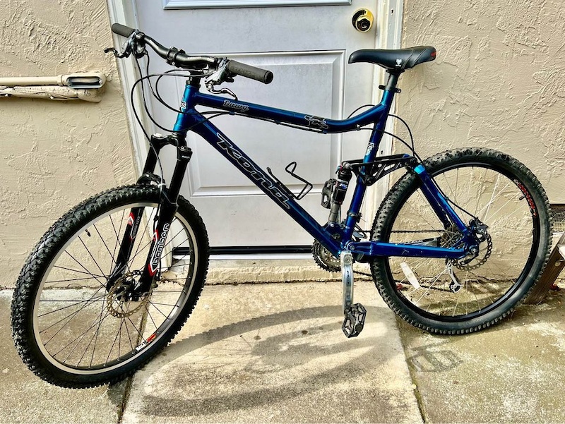 2009 22in Kona Dawg Full Suspension Mountain Bike For Sale