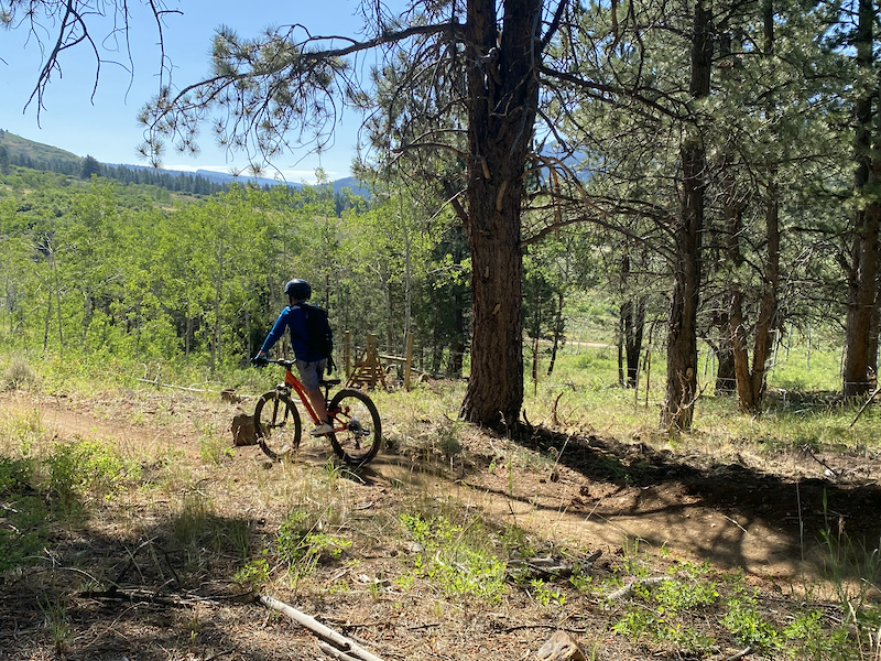 Ponderosa MTB Trail Mountain Biking Trail Kamas, Utah