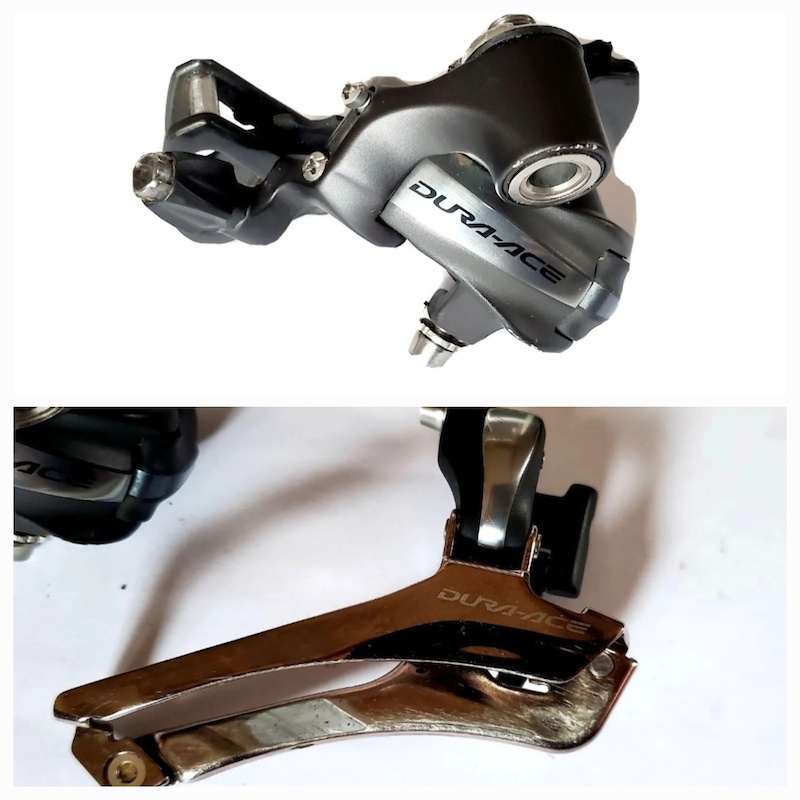 adjusting dura ace front derailleur