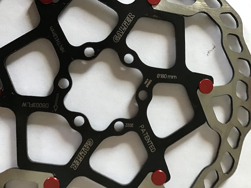 E Bike MTB Galfer Disc Brake Rotor 223mm 2mm Thick Wave Front Discs Adaptor 20mm