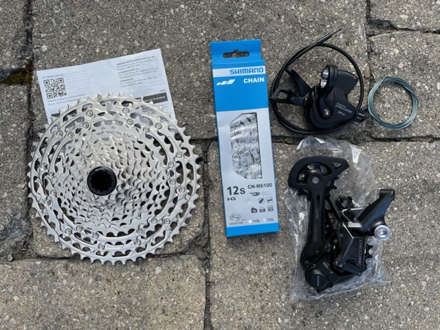 shimano deore 12 speed drivetrain