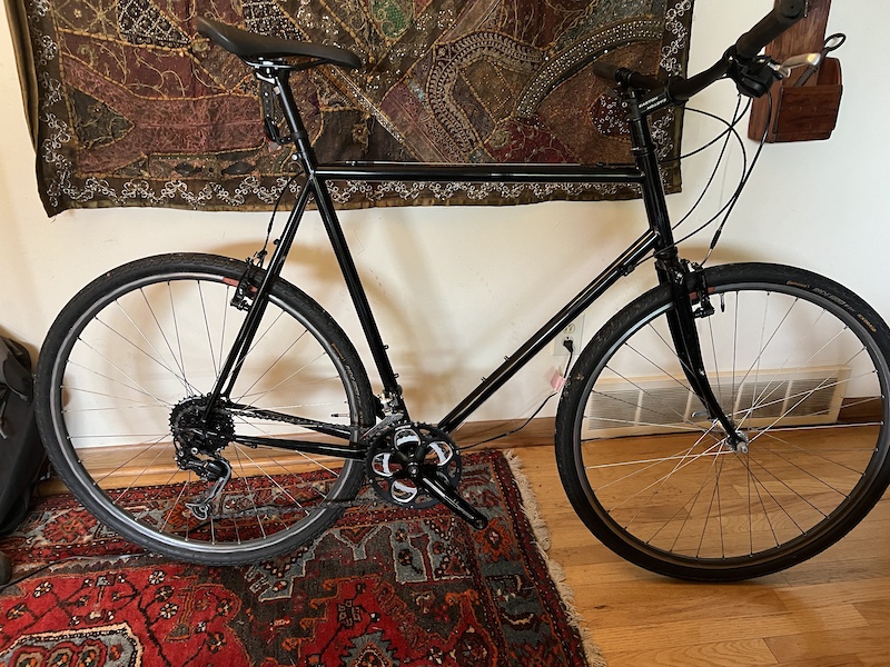 surly cross check black  *SURLY* crosscheck complete bike