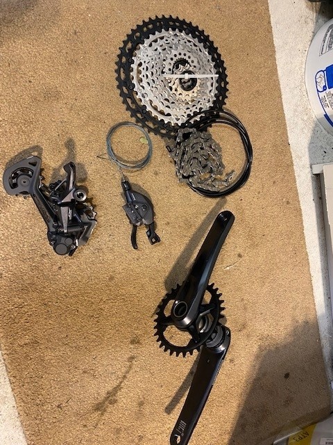 Shimano Xt M Group Set For Sale