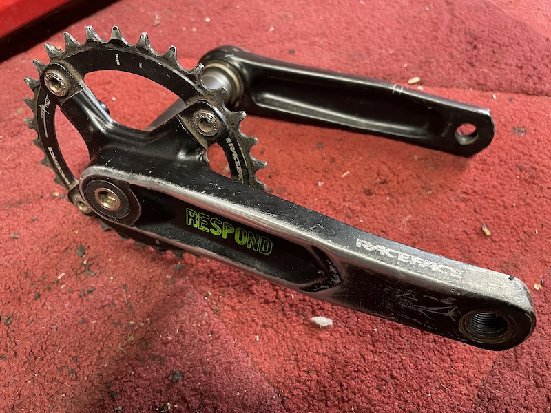 Race Face Respond DH downhill cranks, BB, chainring For Sale